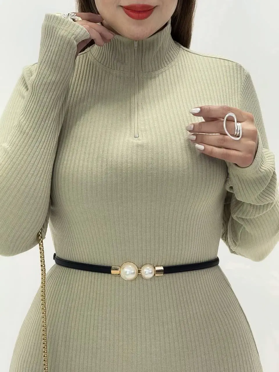 3701-پیراهن بلند فینگری